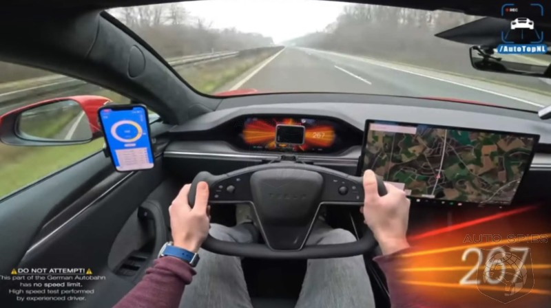 Nurburgring Lap Record For Production EVs Finally Falls To The Tesla Model S Plaid